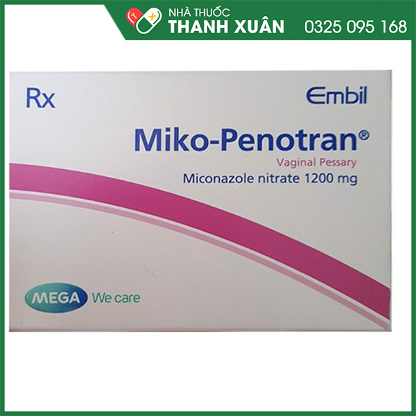 Thuốc Miko - Penotran điều trị viêm âm đạo